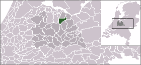 Situación de Baarn en los Países Bajos