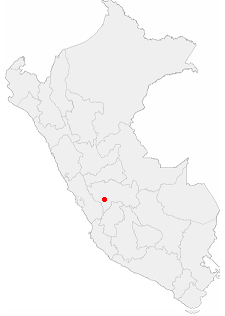 Location of the city of Jauja in Peru.png