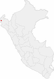 Ubicación de Paita en el Perú