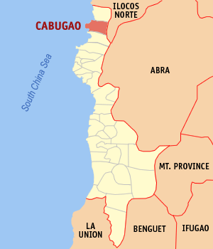 Mapa de Cabugao