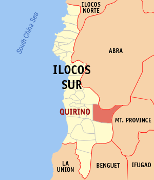 Mapa de Quirino