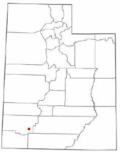 Localización de Brian Head, Utah