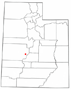Localización Fillmore, Utah