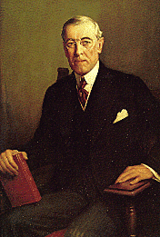 Retrato de Woodrow Wilson